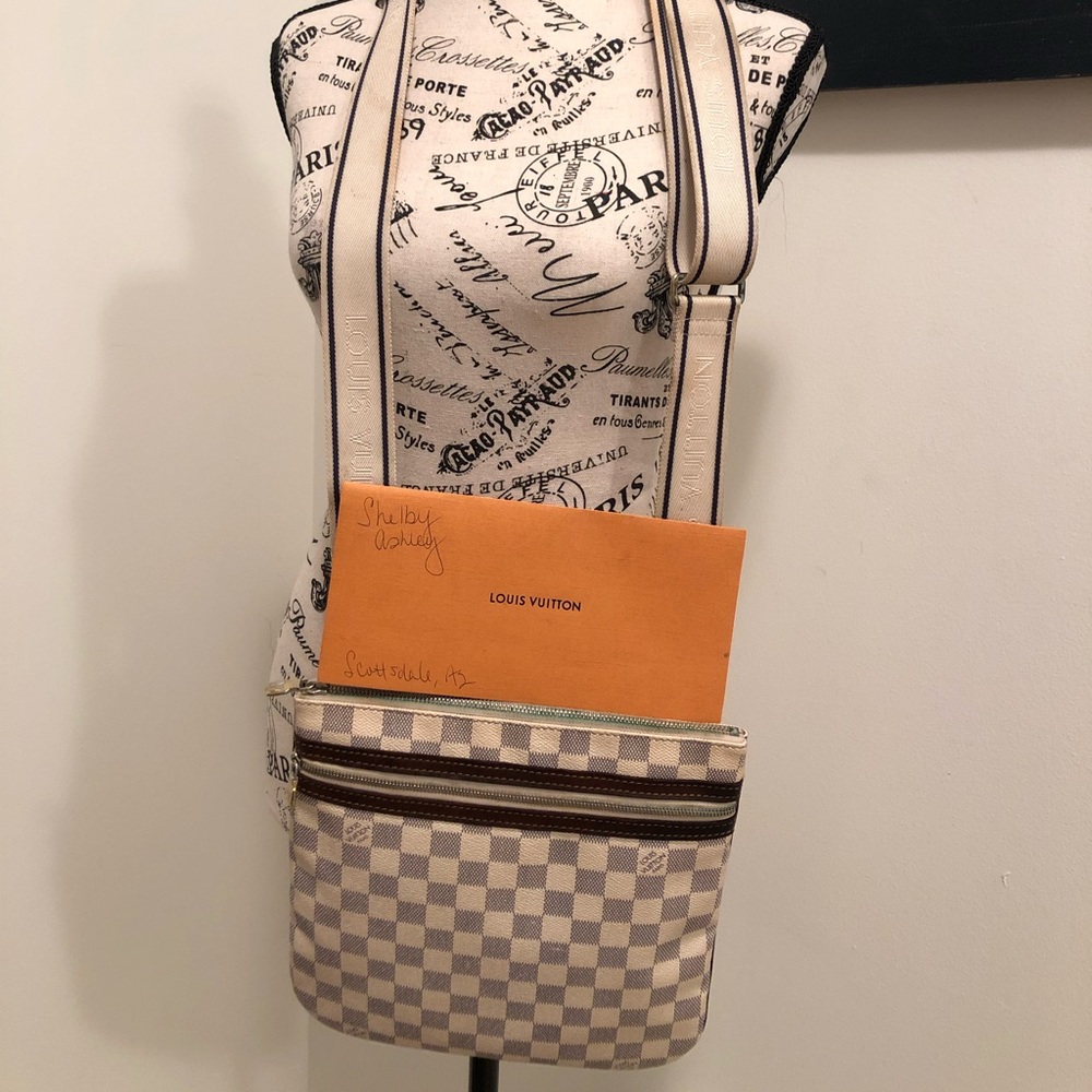 Authentic Louis Vuitton Azur Bosfort  Crossbody